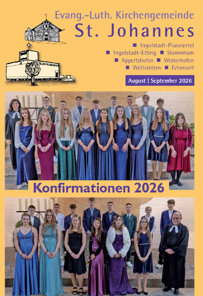 Gemeindebrief St. Johannes August/September 2026