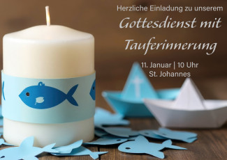 Einladung zur Tauferinnerung 2026