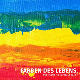 Abstrakte Landschaft in Acryl