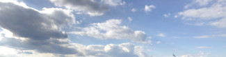 Himmel mit Wolken
