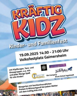 Einladung zu Kräftig Kidz