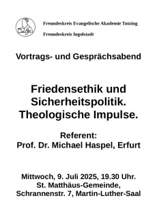 Einladung Vortragsabend