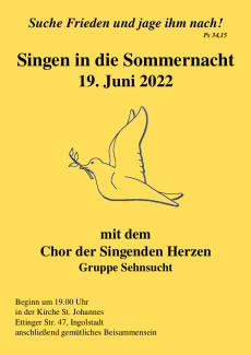 Palakt Singen in die Sommernacht