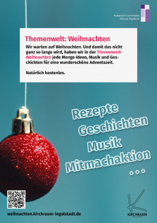 Werbeplakat Themenwelt Weihnachten